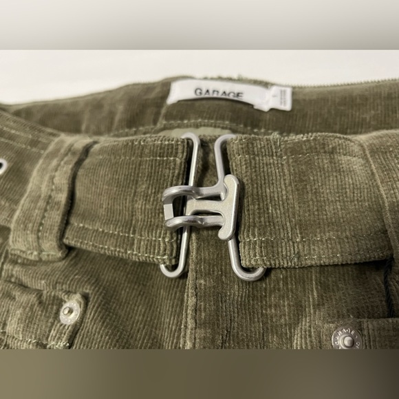 Garage | Low Rise Belted Flare Pants - Picture 4 of 6